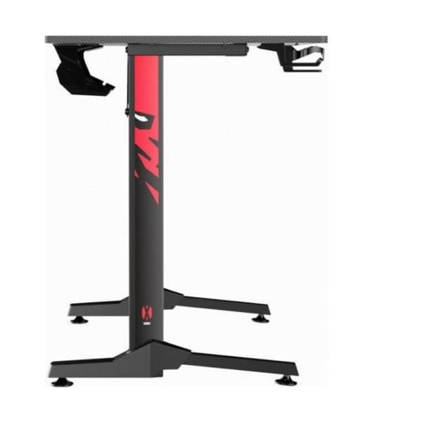 Skrivbord Gaming Diablo Chairs 1469 Vit Svart Röd 100 x 75 x 60 cm