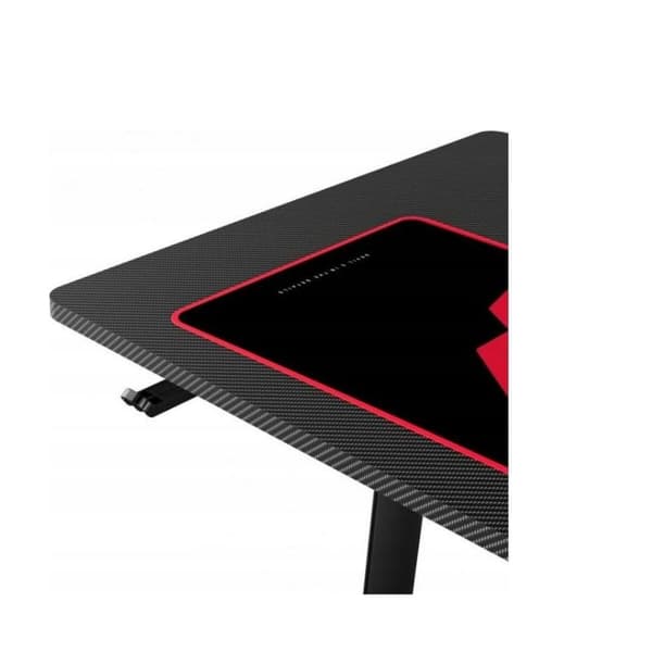 Skrivbord Gaming Diablo Chairs 1469 Vit Svart Röd 100 x 75 x 60 cm