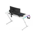 Pikkukuva 4 / 11: Työpöytä Gaming Huzaro HZ-Hero 2.5 White RGB Valkoinen 120 x 75 x 60 cm