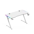 Pikkukuva 1 / 11: Työpöytä Gaming Huzaro HZ-Hero 2.5 White RGB Valkoinen 120 x 75 x 60 cm