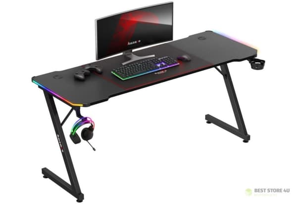 Huzaro Hero 4.8 RGB -pelipöytä