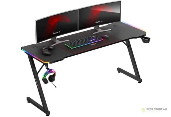 Huzaro Hero 4.8 RGB -pelipöytä