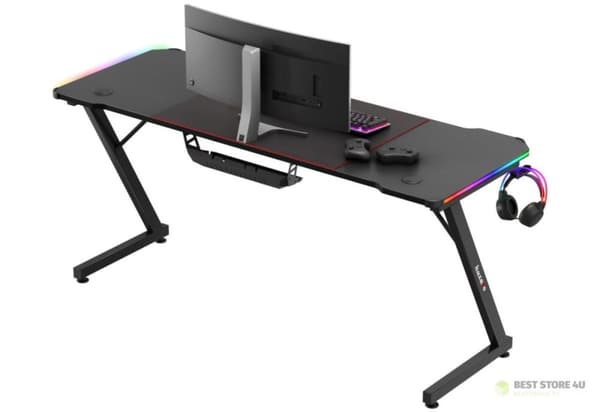 Huzaro Hero 4.8 RGB -pelipöytä