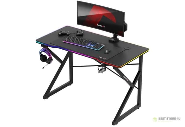 Gamingbord Huzaro Hero 1.7 RGB Svart