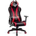 Miniatyrbild 1 av 4: Diablo X-Horn 2.0 Gaming Chair Office Gamer Fåtölj 3D Skai Armstödskudde Lumbar Cousin (svart-röd, XL)