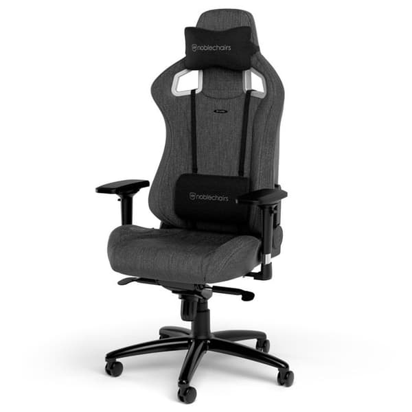 Spelstol - Noblechairs - Epic TX - Andningsbart tyg - 4D armstöd - Neutralt läge