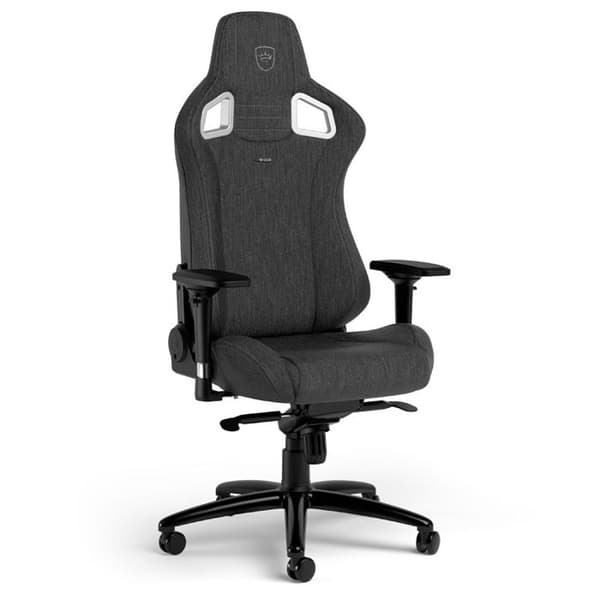 Spelstol - Noblechairs - Epic TX - Andningsbart tyg - 4D armstöd - Neutralt läge