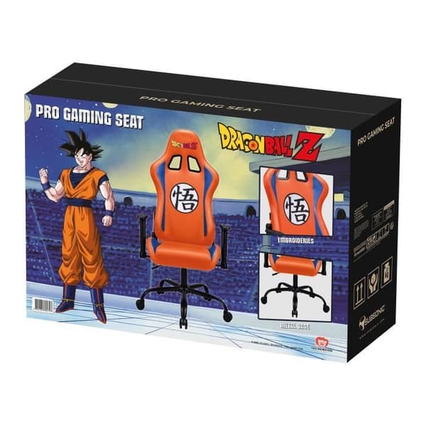 Spelsäte - SUBSONIC - Dragon Ball Z (DBZ) - Vuxenmodell - Under officiell licens