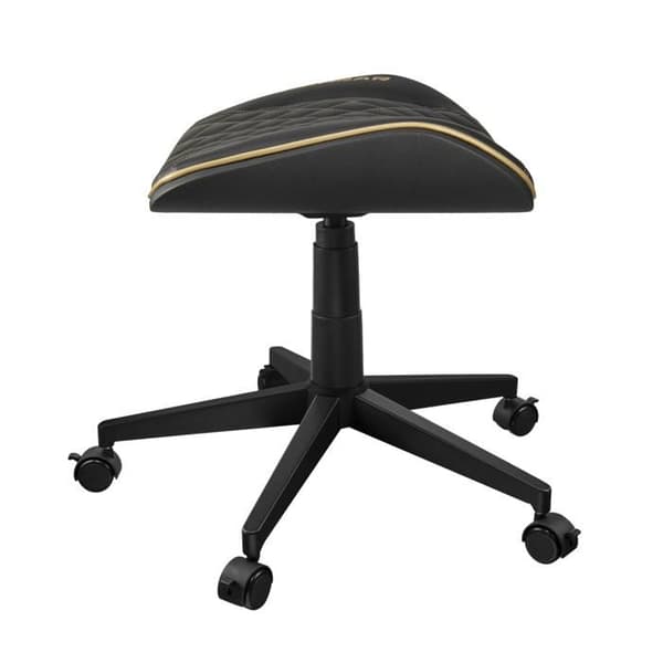 Gamingstol - Cougar Gaming - CROSSER GOLD - Multifunktionell puff/fotpall - Höjdjusterbar från 46 till 56 cm