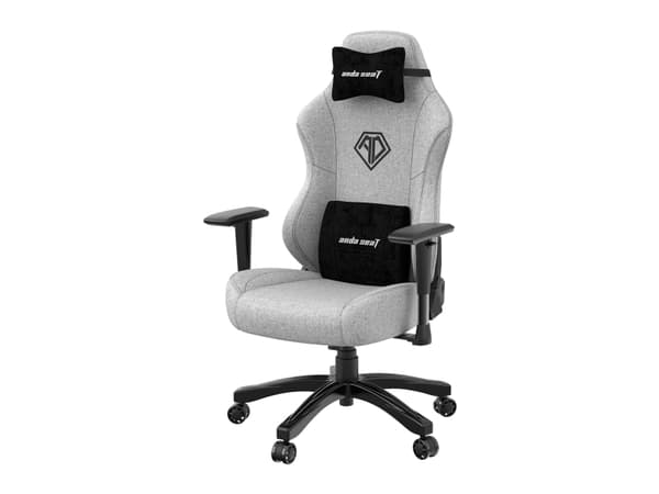 Anda Seat Phantom 3, PC-spelsstol, 90 kg, Stoppad och vadderad sits sits, Stoppat och vadderat ryggstöd, 180 cm, Svart