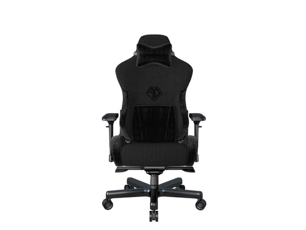 Anda Seat T-Pro II, Spelfåtölj, 200 kg, Stoppad sits, Stoppat ryggstöd, 216 cm, Svart