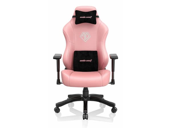 Anda Seat Phantom 3, PC-spelsstol, 100 kg, Stoppad och vadderad sits sits, Stoppat och vadderat ryggstöd, 185 cm, Svart