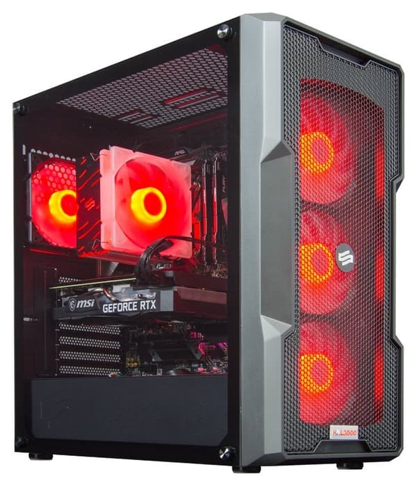 HAL3000 Alfa Gamer Pro 3060 / AMD Ryzen 5 5600X/ 16GB/ RTX 3060/ 1TB PCIe4 SSD/ W10
