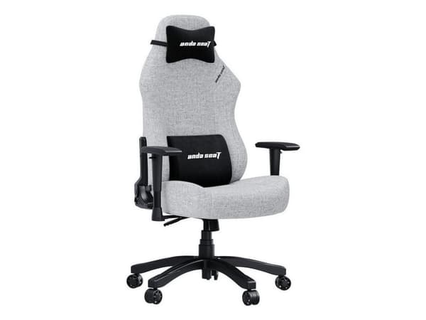 Anda Seat Luna, Gaming-stol, 120 kg, Polstret Sete, Polstret Rygg, 180 cm, Sort