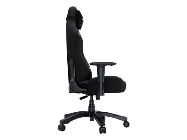 Anda Seat Luna, Gaming-stol, 120 kg, Polstret Sete, Polstret Rygg, 180 cm, Sort