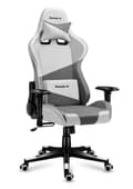 Miniatyrbild 1 av 4: HUZARO Force 6.2 Gaming Stol - Vit - Ergonomisk - Justerbar höjd - Svankstöd
