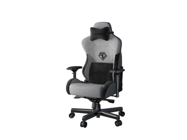 Anda Seat T-Pro II, Gaming-stol, 200 kg, Polstret Sete, Polstret Rygg, 216 cm, Sort