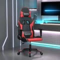 Miniatyrbild 1 av 2: Gamingstol svart och röd konstläder