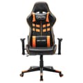 Miniatyrbild 2 av 2: Gamingstol svart och orange konstläder