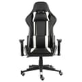 Miniatyrbild 2 av 2: Snurrbar gamingstol vit PVC