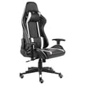 Miniatyrbild 1 av 2: Snurrbar gamingstol vit PVC