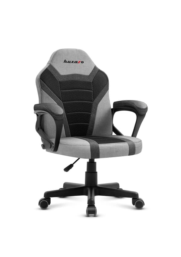 Gamingstol för barn Huzaro HZ-Ranger 1.0 Gray Mesh, grå och svart