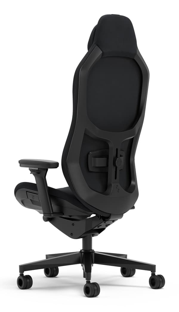 Gamingstol Fractal Design Refine Alcantara Mörk