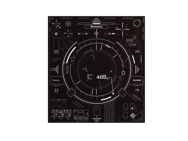 GENESIS Tellurium 400 Square HUD