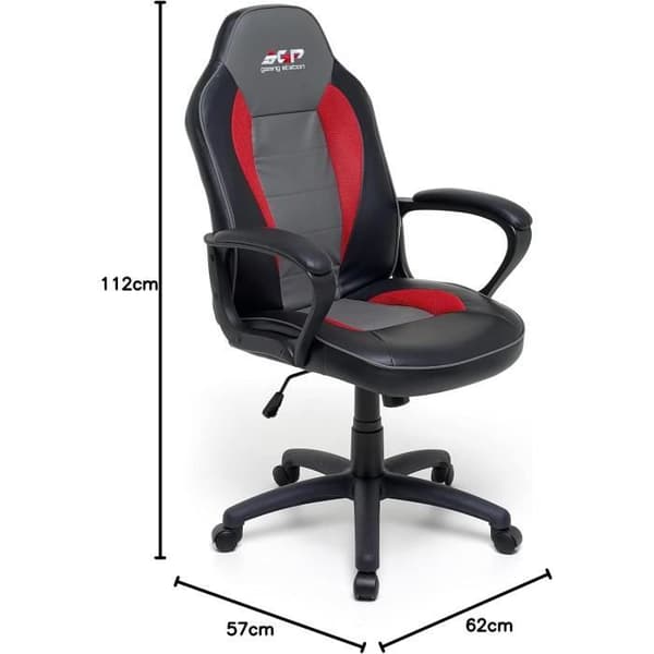 Ergonomisk spelstol SGP Gaming Station Player Grå
