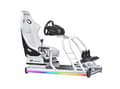 Miniatyrbilde 1 av 4: Thermaltake GSC-R50-CPASWH-01, Stol til konsollgaming, 120 kg, Hård ryggstø, Hvit, 600 mm, 1320 mm