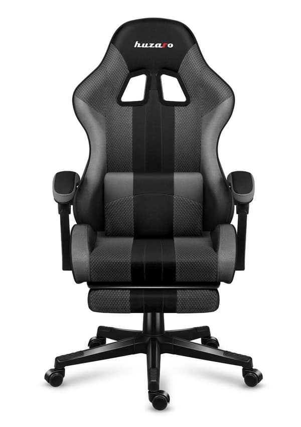 HUZARO FORCE 4.7 GRÅ MESH SPELSTOL
