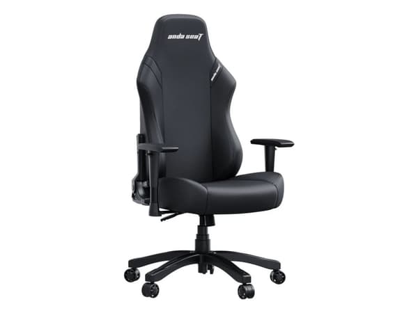 Anda Seat Luna, Spelfåtölj, 120 kg, Stoppad sits, Stoppat ryggstöd, 180 cm, Svart