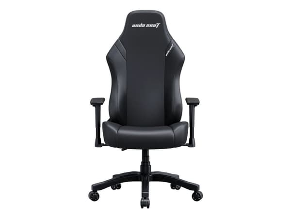 Anda Seat Luna, Spelfåtölj, 120 kg, Stoppad sits, Stoppat ryggstöd, 180 cm, Svart