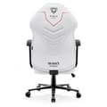 Miniatyrbild 3 av 4: Gaming Chair Kontorsfåtölj - DIABLO - Ergonomisk design Tyg Svankkudde Bekväma armstöd