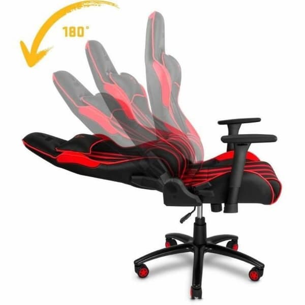 Gaming-stol Yenkee SABOTAGE - YGC 100RD Svart