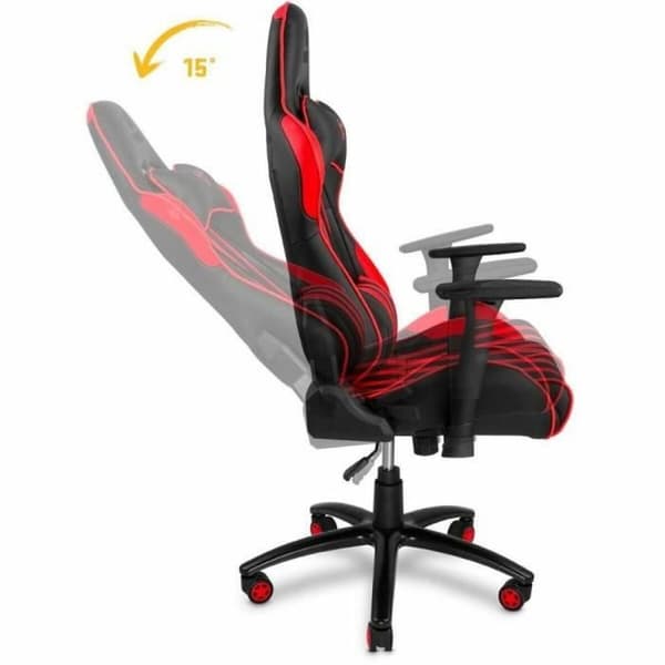 Gaming-stol Yenkee SABOTAGE - YGC 100RD Svart