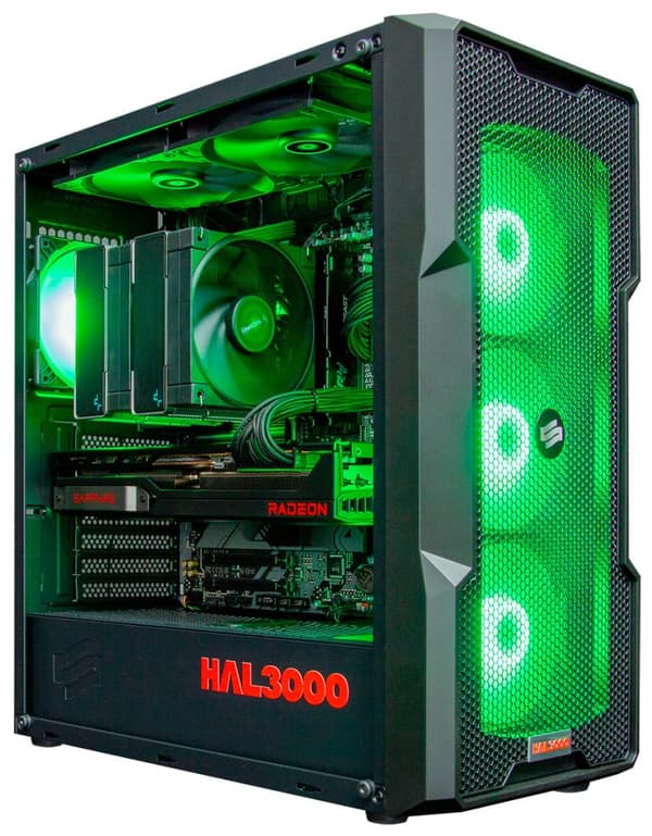 HAL3000 Alfa Gamer Elite / AMD Ryzen 7 7700X/ 32GB DDR5/ RX 7900 XTX/ 1TB PCIe4 SSD/ WiFi/ W11