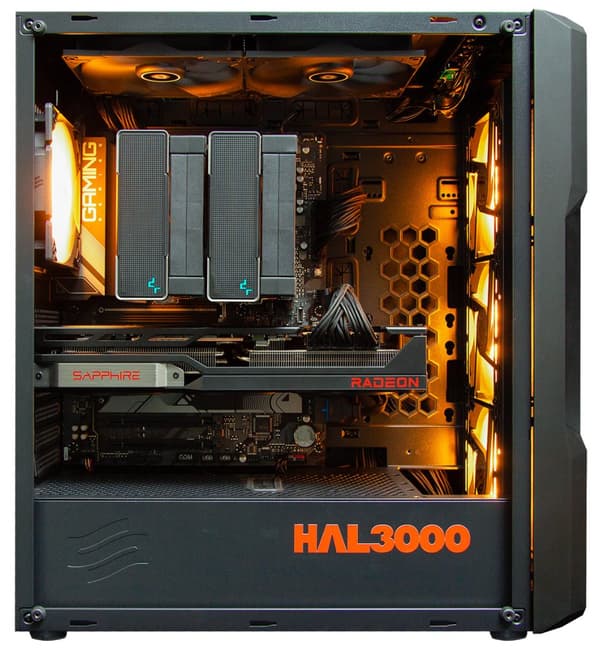 HAL3000 Alfa Gamer Elite / AMD Ryzen 7 7700X/ 32GB DDR5/ RX 7900 XTX/ 1TB PCIe4 SSD/ WiFi/ W11