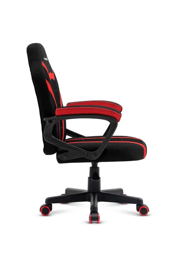 Spelstol för barn Huzaro Ranger 1.0 Red Mesh, svart, röd