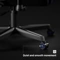 Miniatyrbild 4 av 6: Diablo X-ST4RTER Gaming Chair Gamer Fåtölj Ergonomisk kontorssits 2D Tygskydd Armstöd (mörkblå)