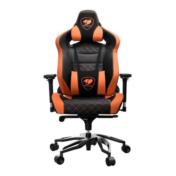 Gaming stol - Cougar Gaming - ARMOR TITAN PRO - Ergonomisk - Justerbar höjd och lutning - Justerbara armstöd