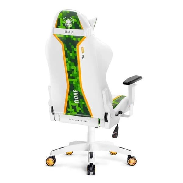 X-One 2.0 gamingstol – DIABLO – Gamerfåtölj Med armstöd och ländkudde - XL