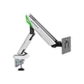 Miniatyrbild 6 av 6: Soporte de Mesa Gaming Aisens DT49TSR-343 Vit Blanco Contrapeso Giratorio Inclinable hasta 16kg 49"