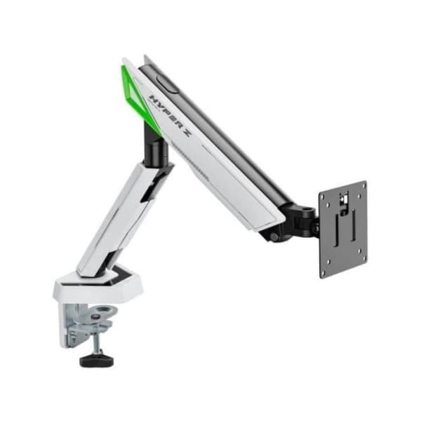 Soporte de Mesa Gaming Aisens DT49TSR-343 Vit Blanco Contrapeso Giratorio Inclinable hasta 16kg 49"