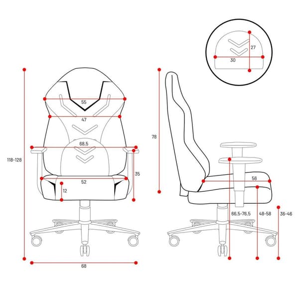 Spelstol Diablo Chairs 1191