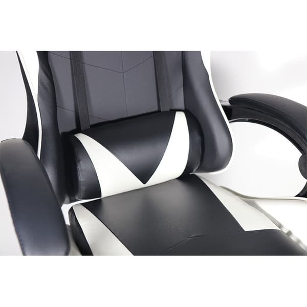 Gaming-stol EDM 75194 Hvid Sort