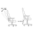 Miniatyrbillede 6 af 10: Gaming-stol EDM 75194 Hvid Sort