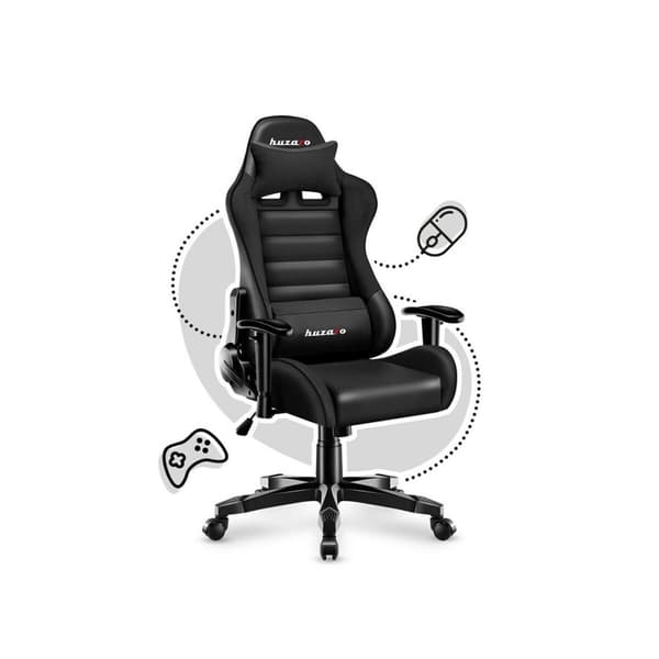 Spelstol Huzaro HZ-Ranger 6.0 Black Svart