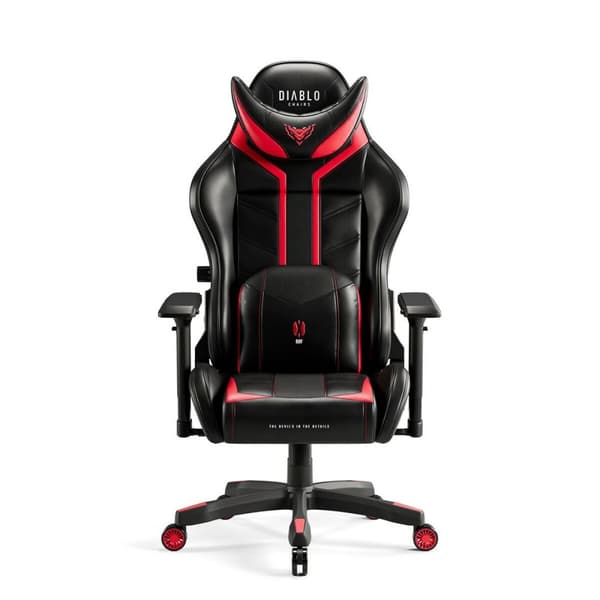 Spelstol Diablo Chairs Diablo X-Ray 2.0 Svart Röd