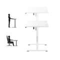 Miniatyrbild 7 av 11: Skrivbord Gaming Mark Adler MA-Leader 7.0 White Vit